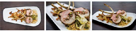 wild boar rack roulade