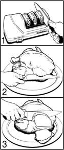 carving a turkey carving a turkey
